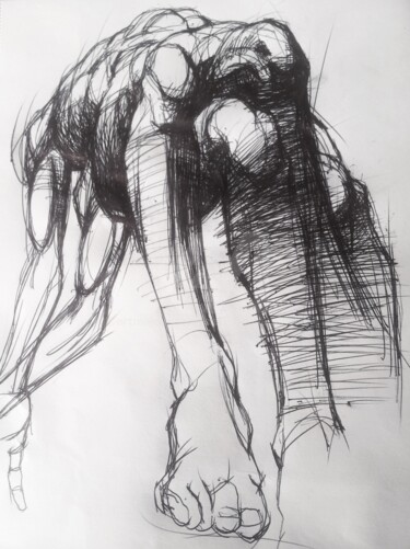 "Petit Dessin -30-x-…" başlıklı Resim Claude Duvauchelle tarafından, Orijinal sanat