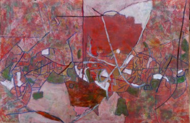 Peinture intitulée "Héraclite" par Philippe Casaubon, Œuvre d'art originale, Huile