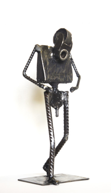 雕塑 标题为“RICKY sculpture” 由Jean-Luc Lacroix (JL LACROIX), 原创艺术品, 金属