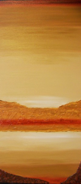 Painting titled "Sacred Balance I" by Jo Moore, Original Artwork, Oil