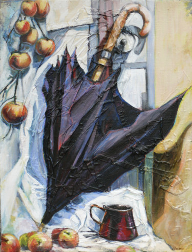 Peinture intitulée "pebroc" par Marieline Gerard, Œuvre d'art originale