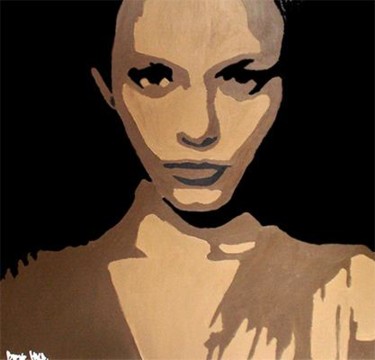 Schilderij getiteld "Simplycity" door Steve Haes, Origineel Kunstwerk, Olie