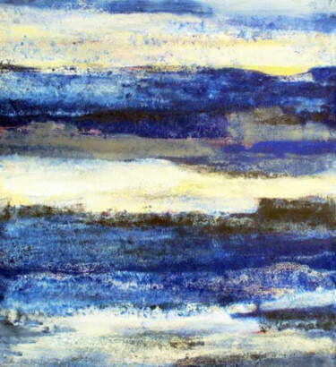 Peinture intitulée "The Steely Skies" par Roberto Romei Rotondo, Œuvre d'art originale, Huile