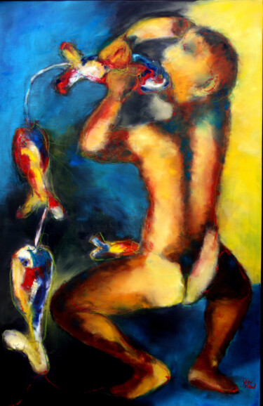 CABTURE Peinture intitulée "CABTURE" par Dov Melloul, Œuvre d'art originale, Huile
