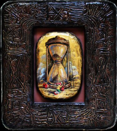 绘画 标题为“Time of life” 由Dmitry King, 原创艺术品, 丙烯 安装在木板上