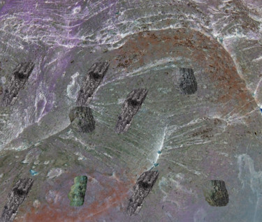 Photographie intitulée "troncchateauetang.j…" par Maxime Gourgues, Œuvre d'art originale