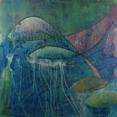 Peinture intitulée "comme-va-la-vie-16.…" par Gilles Hancotte, Œuvre d'art originale, Acrylique