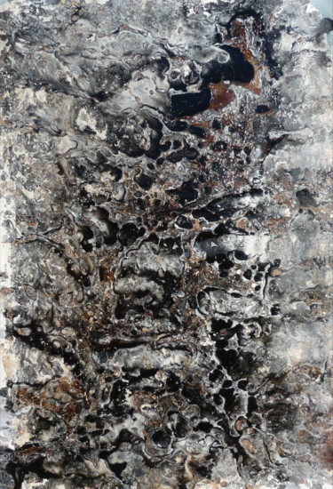 Peinture intitulée "Bois moi-Languedoc…" par Christophe Rivière, Œuvre d'art originale, Acrylique
