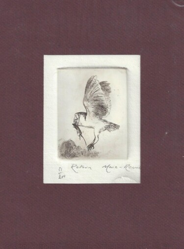 Printmaking titled ""Retour" de Marc-Ré…" by André Colpin, Original Artwork, Etching