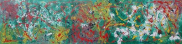 Painting titled "Autunno" by Marco Sergio Fassiotti, Original Artwork, Enamel