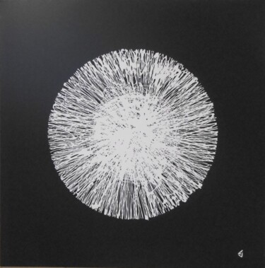 Peinture intitulée "Dandelion ii" par Claude Goasguen, Œuvre d'art originale, Acrylique