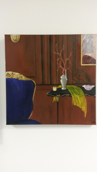 Painting titled "Bijoux" by Lyl, Original Artwork, Acrylic