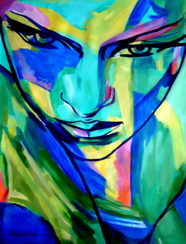 绘画 标题为“"Numinous emotions"” 由Helena Wierzbicki, 原创艺术品, 丙烯