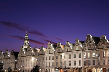 Arras , la Grand'place et son Beffroi Photography titled "Arras , la Grand'pl…" by Marie-José Longuet, Original Artwork