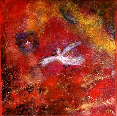 Peinture intitulée "Envol" par Marie Claude Lambert, Œuvre d'art originale, Acrylique