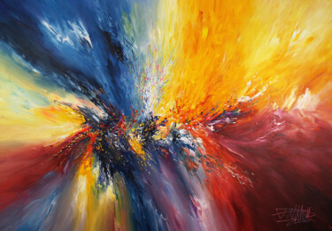 Igneous XL 1 Painting titled "Igneous XL 1" by Peter Nottrott, Original Artwork, Acrylic
