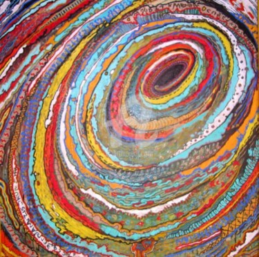 Painting titled "Heartbeat" by Sio Montera, Original Artwork