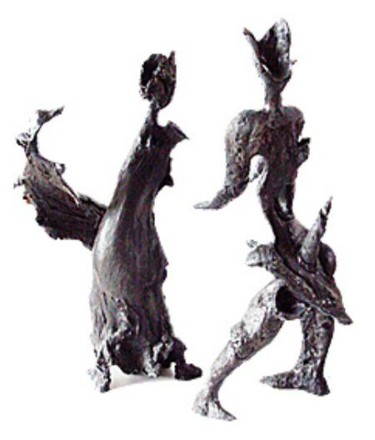 Sculpture intitulée "howdoyudoo" par Christophe Challier, Œuvre d'art originale