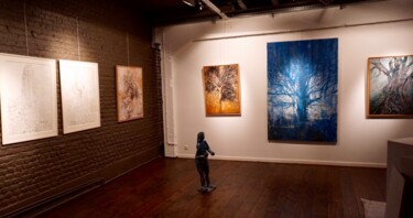 DE L'ATELIER A LA GALERIE Photographie intitulée "DE L'ATELIER A LA G…" par Michel Moskovtchenko, Œuvre d'art originale, Acrylique