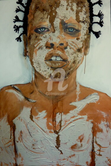 lalie Peinture intitulée "lalie" par Domondo, Œuvre d'art originale, Acrylique