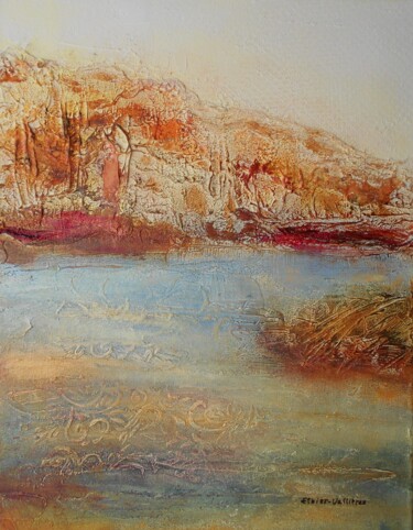 Peinture intitulée "Imagine" par Nicole Ethier-Vallières, Œuvre d'art originale, Acrylique