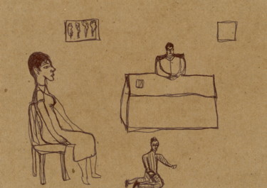 "child psychiatrist" başlıklı Tablo Boris Kawliche tarafından, Orijinal sanat