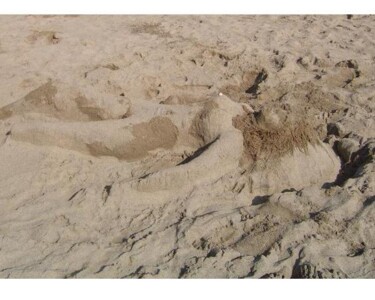 Sculpture intitulée "Belle de sable" par Liliane Gabel, Œuvre d'art originale