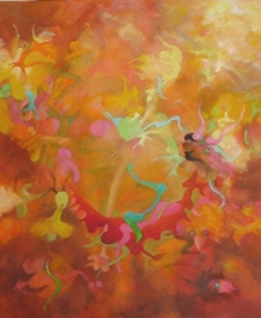 Peinture intitulée "oniros" par Christophe Challier, Œuvre d'art originale