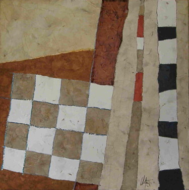 Peinture intitulée "Graduat" par André Colpin, Œuvre d'art originale, Huile