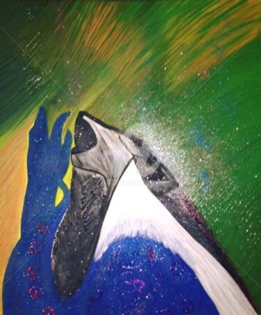 Peinture intitulée "illusion" par Khawla Ben, Œuvre d'art originale, Huile
