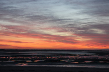 Crépuscule sur la Baie de Somme Photographie intitulée "Crépuscule sur la B…" par Brigitte Mathé (MBL), Œuvre d'art originale