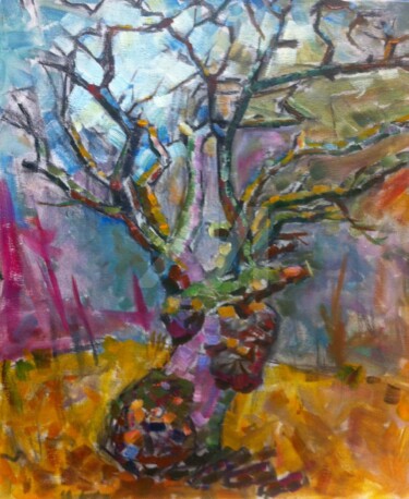 Sculpture intitulée "arbre-rogne.jpg" par Christian Barland, Œuvre d'art originale