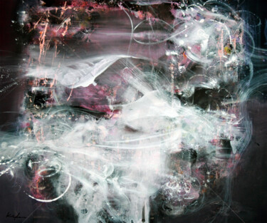 Painting titled "A WAY TO INFINITY H…" by Kloska Ovidiu, Original Artwork, Acrylic