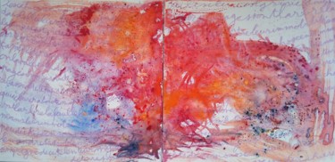 Peinture intitulée "Ferveur discrète" par Gwenaëlle Souffez, Œuvre d'art originale, Autre