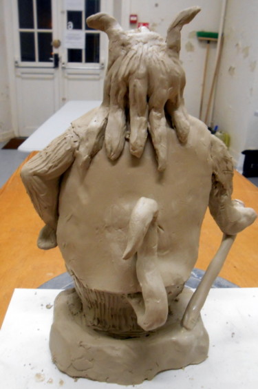 Sculpture intitulée "dscn4317.jpg" par Mysane, Œuvre d'art originale, Terre cuite