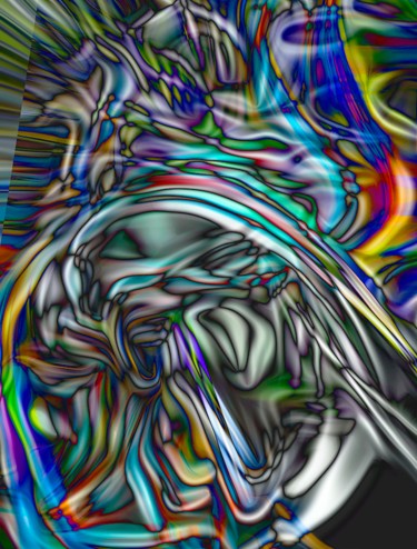 Arte digital titulada "Itzamná.jpg" por Decolorado, Obra de arte original