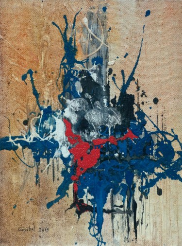 Peinture intitulée "In Dulci Jubilo" par Gipéhel, Œuvre d'art originale, Acrylique