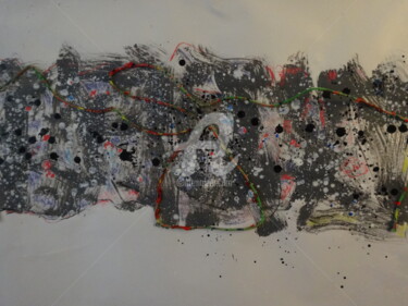 Peinture intitulée "Méandres" par Jacques Stemer, Œuvre d'art originale, Acrylique