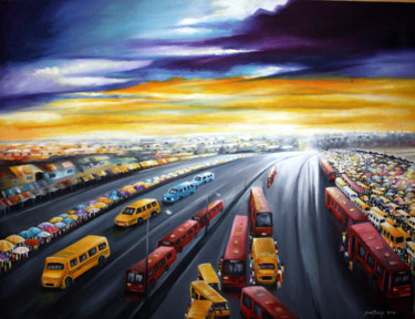 Schilderij getiteld "smith-ola-oil-on-ca…" door Olaoluwa Smith, Origineel Kunstwerk, Olie
