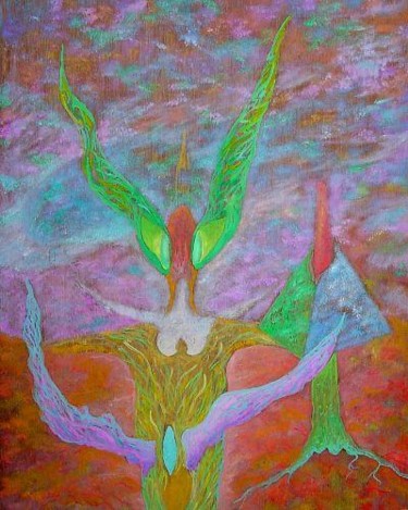 Peinture intitulée "zailees" par Christophe Challier, Œuvre d'art originale, Autre