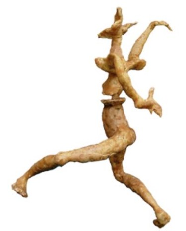 Sculpture intitulée "dine" par Christophe Challier, Œuvre d'art originale, Autre