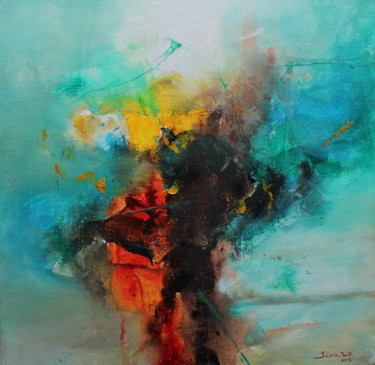sans titre 4 Peinture intitulée "sans titre 4" par Severo Sanchez Alvarez (Severo), Œuvre d'art originale, Huile