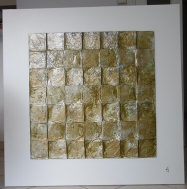 Peinture intitulée "golden 1" par Claude Goasguen, Œuvre d'art originale, Acrylique