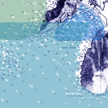 Digital Arts με τίτλο "marine" από Ln Le Cheviller, Αυθεντικά έργα τέχνης, 2D ψηφιακή εργασία