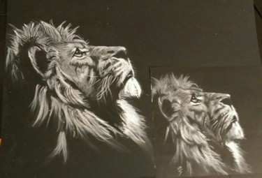 Drawing titled "je suis ton père..." by Michel Uderso, Original Artwork