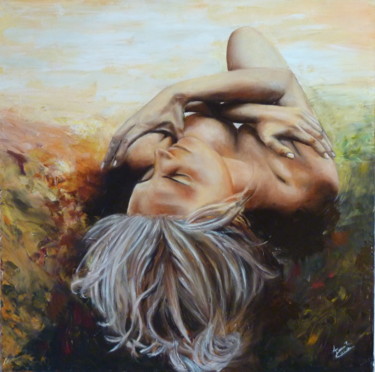 Pittura intitolato "...come terra" da Assunta Cassa, Opera d'arte originale, Olio