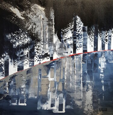Peinture intitulée "Major Tom.jpg" par Jean-Humbert Savoldelli, Œuvre d'art originale, Acrylique