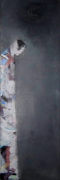 Peinture intitulée "Sortie de scène" par Pascale Dormoy-Vignals, Œuvre d'art originale, Acrylique