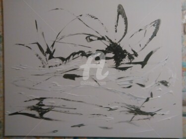 Peinture intitulée "Blanc et Noir" par Didier Duclos, Œuvre d'art originale, Acrylique