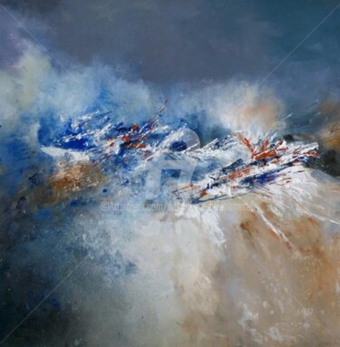 Peinture intitulée "OCEANONOX" par Dominique Bonhommet, Œuvre d'art originale, Acrylique
